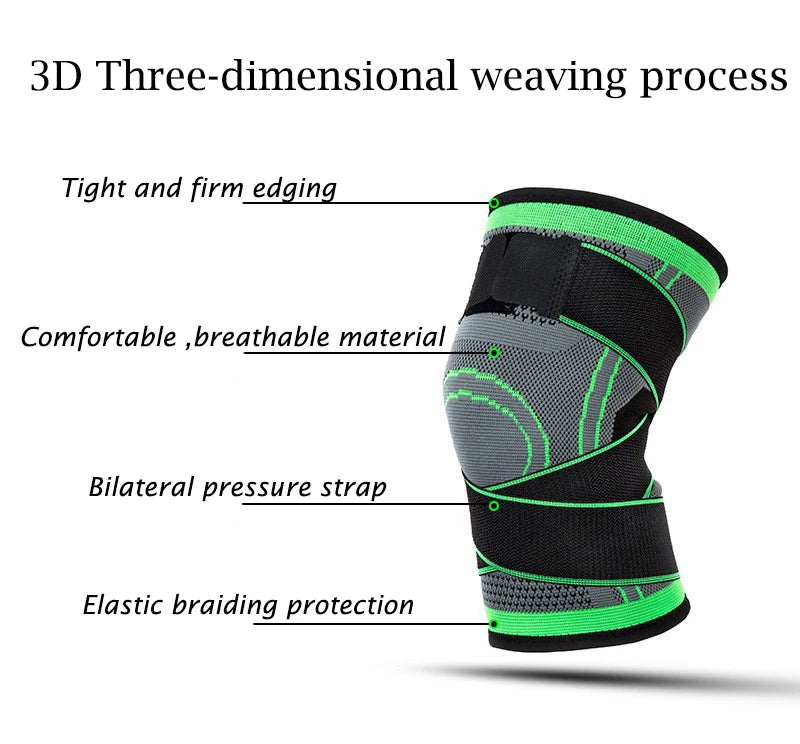 1pc Knee Brace Knee Sleeve Support For Men And Women Knee Pads For Running, Hiking Meniscus Tear Arthritis Joint Pain Relief