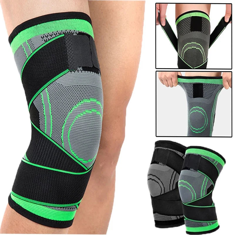 1pc Knee Brace Knee Sleeve Support For Men And Women Knee Pads For Running, Hiking Meniscus Tear Arthritis Joint Pain Relief