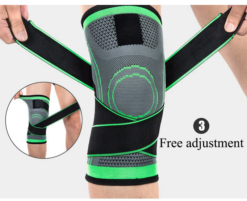 1pc Knee Brace Knee Sleeve Support For Men And Women Knee Pads For Running, Hiking Meniscus Tear Arthritis Joint Pain Relief