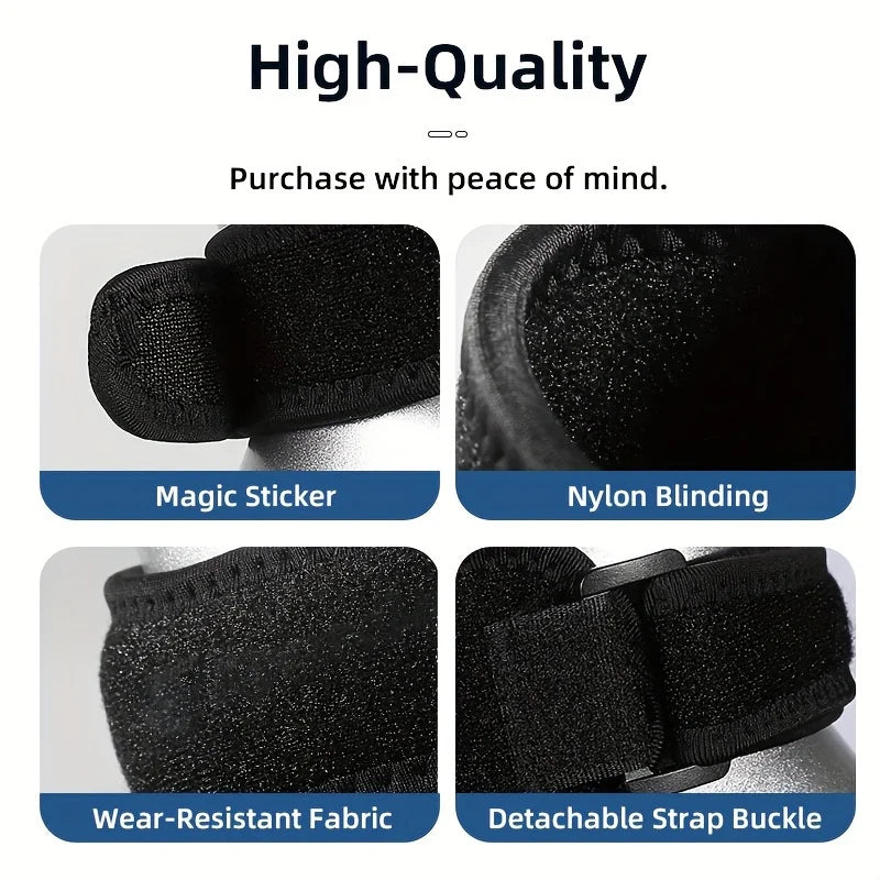 1PCS Adjustable Knee Pad Knee Pain Relief Patella Stabilizer Brace Support for Hiking Soccer Basketball Running Sport