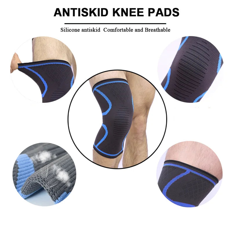 1pc Knee Brace Knee Sleeve Support For Men And Women Knee Pads For Running, Hiking Meniscus Tear Arthritis Joint Pain Relief